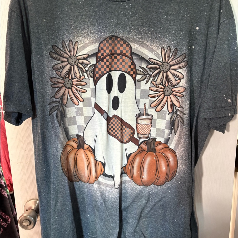 Gildan Gray Graphic Short Sleeve Tee